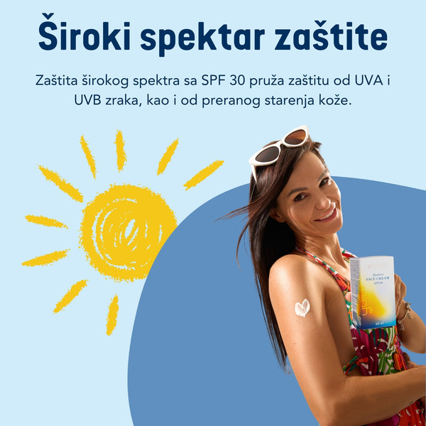Krema za lice sa zaštitnim faktorom SPF30