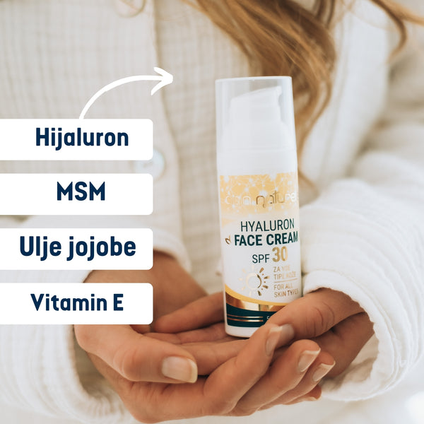 Krema za lice sa zaštitnim faktorom SPF30
