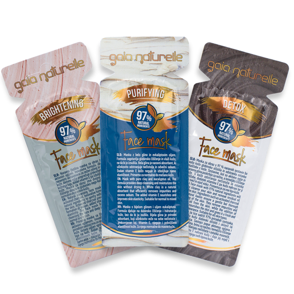 Gaia Naturelle prirodne maske za lice 3u1