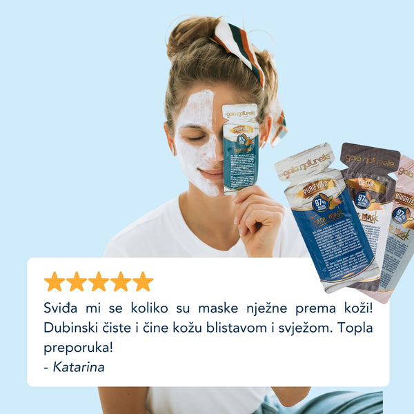 Gaia Naturelle prirodne maske za lice 3u1