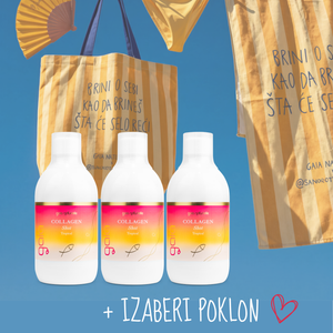 PROMO -3x Kolagen shot 5.000 Tropical + poklon