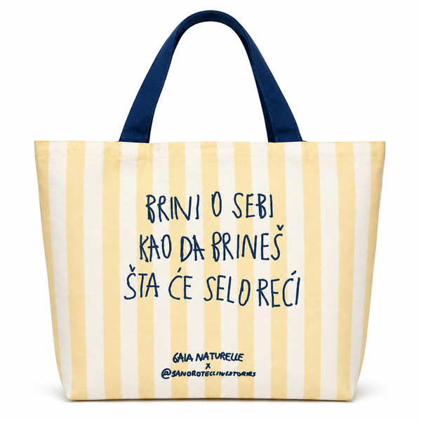 Yellow torba - Gaia x Sandrotellingstories