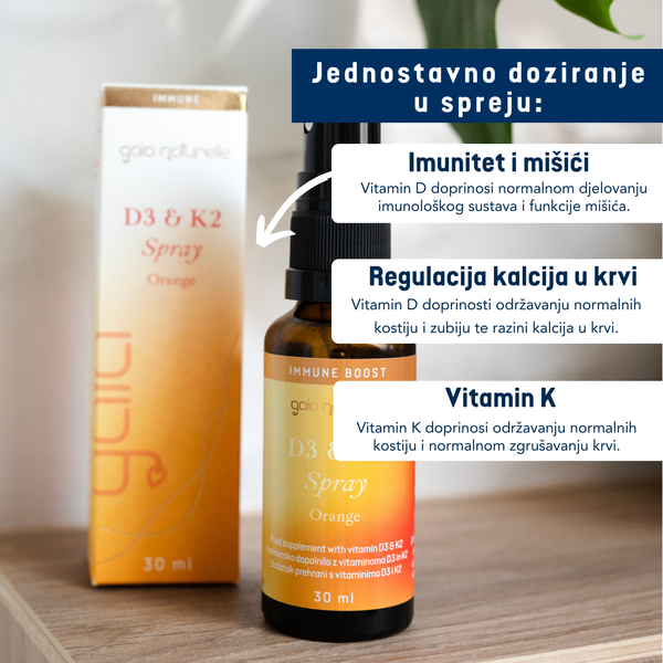 Vitamin D3 + K2 Spray